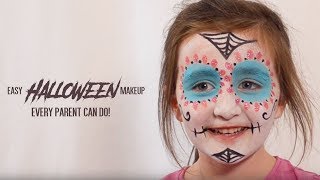 Sugar Skull Halloween Makeup Tutorial