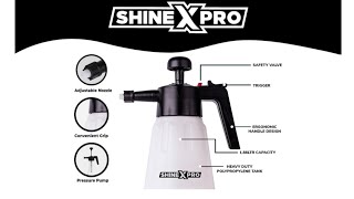 Need a perfect Manual foam wash machine,Try shine X pro foam master!! Easy to handle,Easy to use.