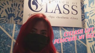 Eyelash Lift + Pedicure | A Touch of Class Davao