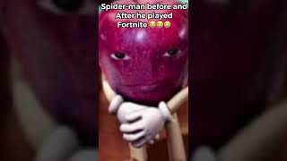 Spider-man before and after fortnite #fortnite #shorts #shorts2023 #youtubeshorts #spiderman #griddy