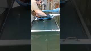 How to turn a Ford Mustang intake cover into carbon fiber #hydrographics