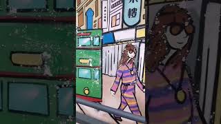 Can you relate some of your experiences 2 to the Old Hong Kong Mural #Shorts #mural