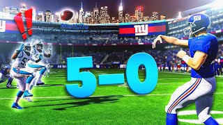 The Most Insane Plays Were Made! 32 player Giants Franchise