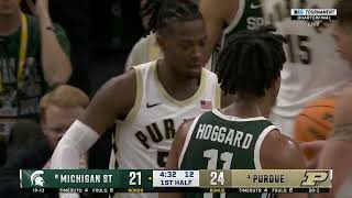 Purdue Advances To Semifinals In Big Ten Tournament With Win Over Michigan State (March 15, 2024)