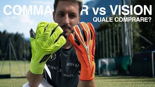 🧤 COMMANDER vs VISION | Qual è il MIGLIOR GUANTO da PORTIERE? 🤔 | Video confronto