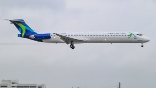 MD-83 DIVERSION | Wet N' Wild Spotting at Miami International Airport