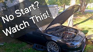 Audi A4 NO START solved!