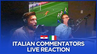 HE COULDN'T STOP YELLING 'GOOOOOOOOOOOL' | EURO 2024 Italy 1-1 Croatia: Commentator Reactions