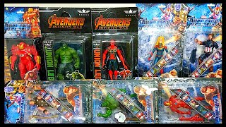 Vingadores Ultimato e Vingadores Guerra Infinita - Bonecos de 15 cm - Marvel Avengers