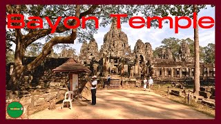 Bayon Temple | Ancient Stone Temple with Smiling Faces in Angkor | Walking tour