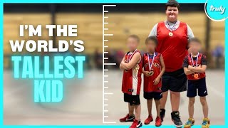 I'm 10 Years Old & 6ft 3 - I'm Officially The Tallest Kid In The World | BORN DIFFERENT