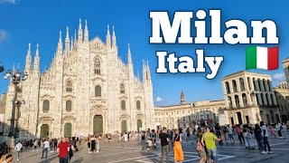 இத்தாலி மிலானோவில் உள்ள பழமையான சிட்டி Most BEAUTIFUL old CITY IN Milano,Italy full city tour 4K