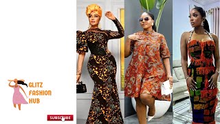 BODY CON AND FREE SIZE GOWN DESIGNS IN AFRICAN WAX PRINT| AFRICAN FASHION LATEST COLLECTION IN 2024