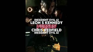 Leon S Kennedy Vs Chris Redfield #views #edit #vs #1v1 #residentevil #fyp