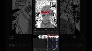 Itadori Black Flash 💥 Manga Edit | jjk manga chapter |  Manga edit #itadori #blackflash #yujiitadori