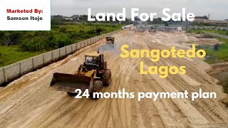 Land For Sale In Lekki Lagos Nigeria. Peak Luxury Court Sangotedo. C of O. 24 Months Payment Plan.