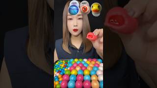 MUKBANG 🌈🎉🍭🍫 #asmr #candied #eatingsounds #candy #mubangeating