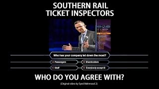 Southern Rail Ticket Inspectors