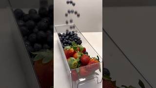 Fruit wash 🍓🫐 #asmr #fruit #foodprep #clean #satisfying #fridge #restock #home #viral #organize