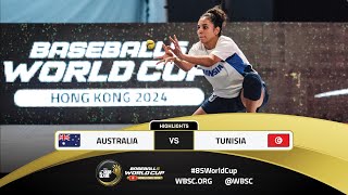 Highlights | Game 19 AUS v TUN | WBSC Baseball5 World Cup 2024