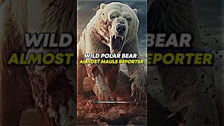 😱 Wild Polar Bear Almost MAULS Reporter! #joerogan #storytime #bear #polarbear #reporter