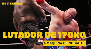 Lutador de 170 kg detona os adversários #shorts