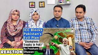 Champions Trophy In Pakistan Occupied Kashmir? | ICC And BCCI Block Pakistan's Evil Plan | Reaction!