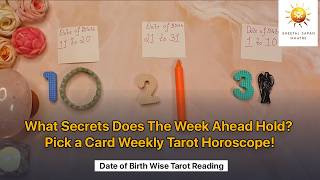 Pick a card 🌞 Weekly Horoscope 👁️Your weekly tarot reading for 14th to 20th Oct Tarot Reading 2024 🔮