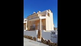 3 Bed 2 Bath Semi Detached Villas in San Miguel de Salinas with Underbuild and Solarium