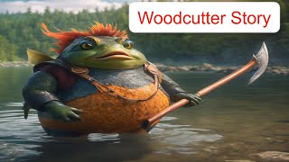 The woodcutter story with a moral lesson for kids | Story time | Bed time stories | ABC