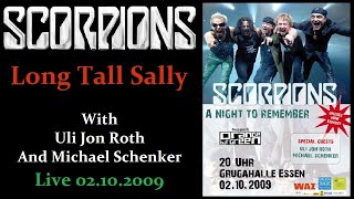 SCORPIONS - Long Tall Sally (w/ Uli Jon Roth and Michael Schenker) Live