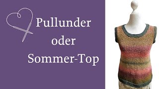 Pullunder und Top aus der Mondrian von Filanda