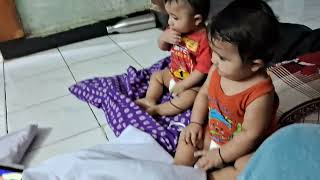 Tweens enjoying #tween #child #baby #dhyanam #fun #comedy  #cute #play #exercise #ytshorts