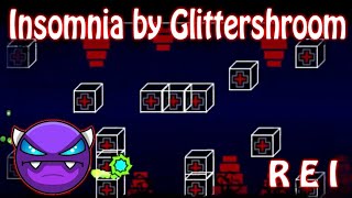 Geometry Dash 2.1 Insomnia by Glittershroom (Demon)