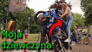 NATALIA UCZY SIĘ WHEELIE *byłem w szoku*