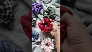 Fun Hair scrunchies. handmade with love.