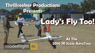 Lady's Fly Too! at the JR Scale Aerotow 2016