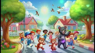 "Walking Walking | Fun Kids Nursery Rhymes | Active Play Song"