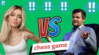 Chess game 41, Magnus Carlsen vs Anna Cramling