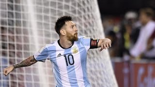 ARGENTINA-CHILE 1-0 GOL MESSI PENALTY 24.03.2017