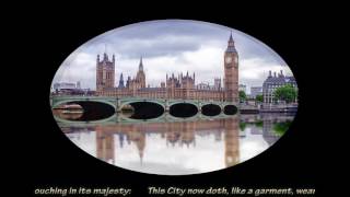 Composed upon Westminster Bridge, 1802 ~ William Wordsworth ~ England as he & we love it