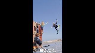 Kitesurfing Tricks with Ocean Addicts!