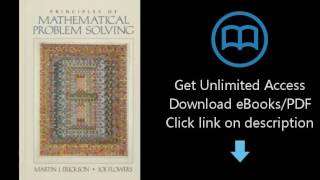 Download Principles of Mathematical Problem Solving PDF