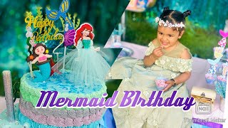 Little Mermaid turns 2!🧜‍♀️ Mevii’s second Birthday Party! Mermaid theme🧜‍♀️👼🏻