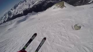 Speedriding - Grands Montets - Chamonix 2017