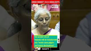 Budget2024 Highlights : Boosting Bihar Nalanda Circuit