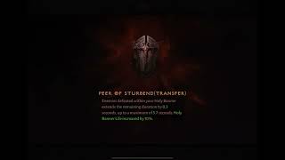 Diablo Immortal Crusader owf build updated! Just the passive damage to show a 10% overall increase.