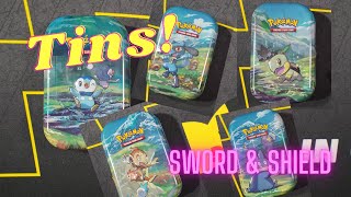 Check out the Sword and Shield Tins