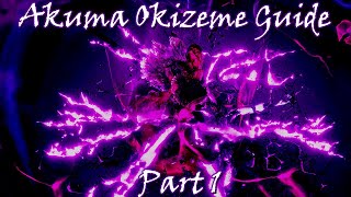 Akuma Okizeme/Tech Video