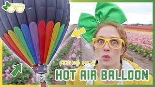 Hot Air Balloon Ride | Brecky Breck at the Wooden Shoe Tulip Festival